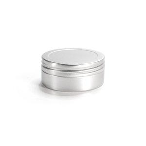 Wholesale Factory Custom Round Metal <b>Box</b> Empty Tin Cans Aluminum Container for Lip Balm - Product Image 2