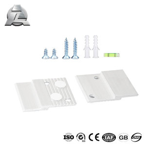 Pince de verrouillage en aluminium pour cintre de panneau acoustique robuste taquet français z clips - Product Image 5