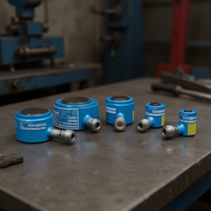 Cilindros Hidráulicos de Acción Simple Ttake, Línea Compacta Azul, Uso Industrial - Product Image 3