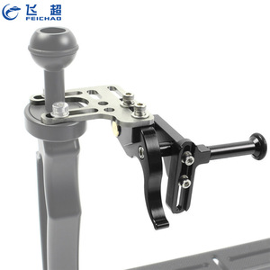 ขาตั้งกล้องแอคชั่น Feichao ทำจากอลูมิเนียมอัลลอยด์ ปรับได้ สำหรับ DJI Action 5 Pro พร้อมด้ามจับยืดหดได้และก้านปลดชัตเตอร์ - Product Image 2