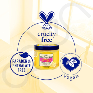 Exfoliante Corporal de Azúcar de Karité con Aceite de Naranja, Exfoliante Suave Orgánico para Cara, Cuerpo, Manos y Pies, Rico en Manteca de Karité, para Todo Tipo de Piel - Product Image 3