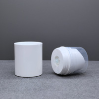Bouteille en plastique PP ODM 100 ml, couleur blanche, vide, pour crème cosmétique, flacon sans air, grossiste