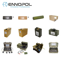 Baterai Lithium-Ion Isi Ulang ENNOPOL BT-70480BK ALI-143 untuk Transceiver Manpack PR4G