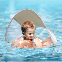 Bouée gonflable pour bébé Swimbobo, nouveau style 2022, âges de 3 mois à 6 ans, sécurité, rose pâle, anneau de flottaison pour bébé