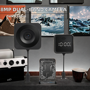 كاميرا نوافذ ذكية من تويا تعمل بتردد 2.4 جيجاهرتز/5 جيجاهرتز واي فاي بدقة 3 ميجابكسل و4K مع رؤية ليلية وإنذار حركة وتسجيل صوتي ومرئي - Product Image 2