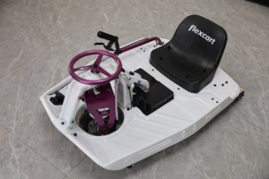 Kart à dérive F2 Pro 800W 48V Lithium Édition Noire LED Underglow 3s Swap 360 Spin FEC Location B2B Vente en Gros Usine - Product Image 2