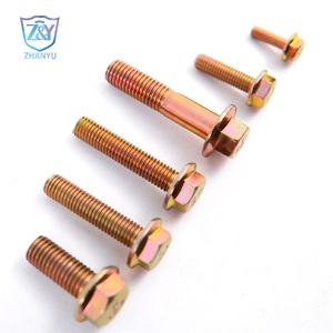Fabricante y Proveedor de Pernos Hexagonales con Brida DIN6921 Zincados en China, DIN6921 M5 M6 M8 M10 <span class=keywords><strong>M12</strong></span> M14 M16 M20 - Product Image 3