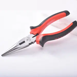 Maxpower Multi-Component Long Nose Side-Cutter Pliers with Spring and Cutter