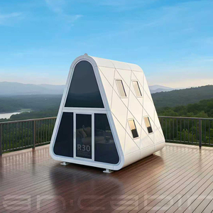 Casa Cápsula de Lujo LUBAN CABIN, Moderna, Triangular, de Aspecto Robusto, Prefabricada, Espacio de Vida en Forma de Triángulo - Product Image 1