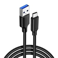 Cable de Transferencia de Datos de Alta Calidad USB 3.0/3.2 a Tipo-C con Carga Rápida PD para Teléfonos Móviles y Discos Duros