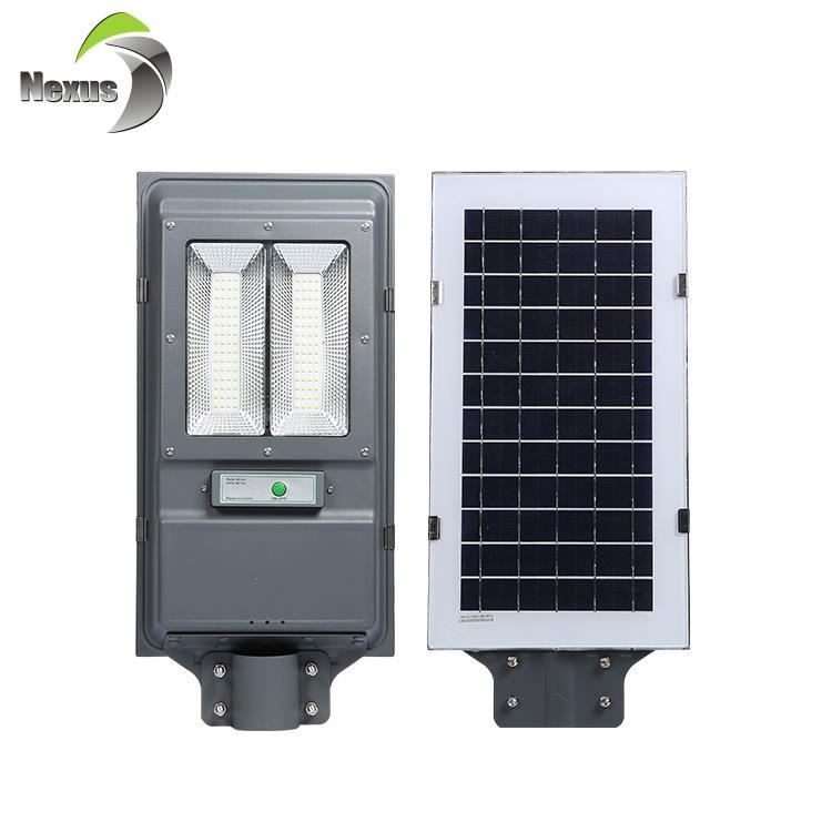 Impermeable de alta calidad IP65 jardín camino 40 vatios de 60 vatios todo en uno integrada llevó la lámpara de calle solar