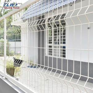 Clôture <span class=keywords><strong>en</strong></span> panneaux de grillage soudé 3D galvanisé <span class=keywords><strong>en</strong></span> métal, dernière génération, pour routes, jardins, terrains, écoles et aires de jeux - Product Image 1