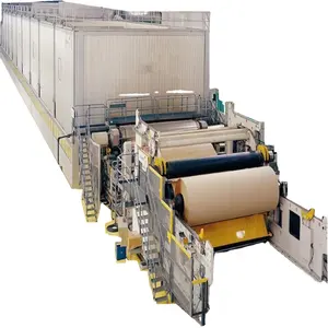 corrugated cardboard carton paper machine production line flute paper making machine