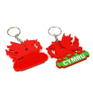 Porte-clés personnalisés, porte-clés promotionnels, créez votre propre design, porte-clés en caoutchouc PVC 3D - Product Image 1