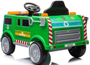 Elektrisches Müllwagen-Spielzeug für Kinder, 12V Aufsitz-Auto mit <span class=keywords><strong>2</strong></span>,4G Fernbedienung, Kunststoffmaterial für <span class=keywords><strong>2</strong></span> bis 4 Jahre Alte - Product Image 4