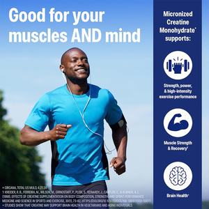 Creatina Monohidrato en Polvo OEM/ODM para la Recuperación Muscular y la Salud Cerebral de Adultos, Empaque Personalizable, Grado Alimenticio, Bajo en Carbohidratos - Product Image 5