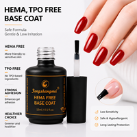 Nouveau Gel à Ongles Norme Européenne Sans HEMA Sans TPO Couche de Scellement Renforcée Couche de Finition et de Base en Bouteille Modèle 62253
