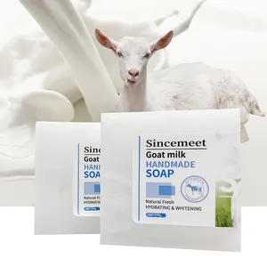 100g tratamento de acne de remoção de espinhas, sal marinho, leite de cabra, hidratante, glicerina, base de sabão, clareamento