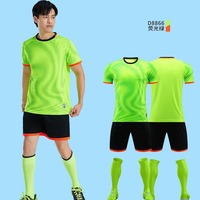 Ropa Deportiva Personalizada para Entrenamiento de Fútbol, de Secado Rápido, con Rayas, Manga Corta, Traje para Partidos, Uniforme Deportivo para Estudiantes