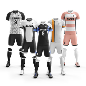 Easy Care Colored Soccer Jersey Wholesale High Quality Comfortable Soccer Wear For Sports - Product Image 2