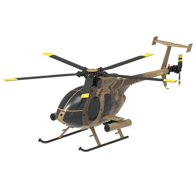 New 1:28 C189 Bird RC Helicopter MD500 Dual Brushless Motor Simulation 6-Axis Gyro Helicopter Model Toys
