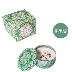 Bougie parfumée artisanale extra petite en cire de soja végétale avec fleurs séchées, idéale pour les mariages, les cadeaux d'anniversaire, parfum floral - Product Image 6