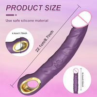 Dildo-Vibrator für Frauen G-Punkt Vagina-Vibrator Klitoris-Nippel-Stimulator Weiblicher Masturbator Realistischer Penis Sexspielzeug für Frauen