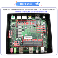 NUC-Mini PC Windows 10 Pro Core i5 8269U i7 10510U, PC de escritorio con HDM-I/TPC/DP para trabajo de oficina y HTPC