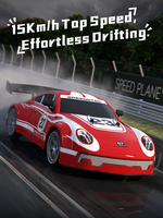 Voiture RC de drift 2.4G avec appairage automatique (jouer avec plusieurs voitures), batterie lithium longue durée, synchronisation des roues, carrosserie anti-collision, portée de 100m