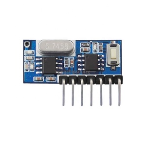 Rx480e siêu heterodyne không dây giải mã Receiver mô-đun 4-cách đầu ra mức độ cao 443 học 1527 mô-đun - Product Image 2