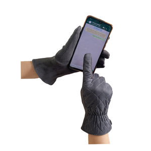 Gants d'hiver BSCI thermiques <span class=keywords><strong>ultra</strong></span> doux à écran tactile longueur coude pour <span class=keywords><strong>femme</strong></span>, détection par aiguille, couleur et logo personnalisés pour usage quotidien en extérieur - Product Image 2