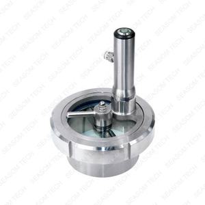 1.5 "स्टेनलेस स्टील त्रिकोणीय क्लैंप प्रवाह फ्लैंज दृष्टि ग्लास - Product Image 5