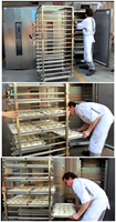 Machine de fermentation commerciale RM de type spray pour boulangerie, donuts, pizza, pain, pâte, armoire, four