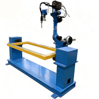 Positionneur de soudage électrique automatique à axe unique avec table rotative de type tête et queue