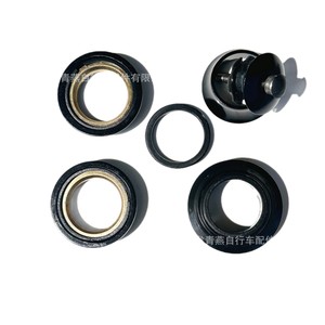 Mountain Bike Headset 44mm Locking <b>Beaded</b> Bowl <b>Set</b> Durable for Machined Black Handlebar Clamp 28.1-29.5mm Steerer 31.8mm Made - Product Image 5