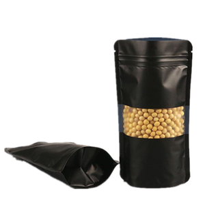 <span class=keywords><strong>2025</strong></span> bán hàng tốt Zip khóa nhôm lá tự niêm phong túi kẹo với cửa sổ 9x13cm - Product Image 3