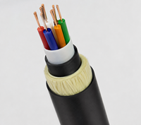 Cable de Fibra Óptica Aéreo ADSS para Exteriores ZAWEDA AD001, 2-48 Núcleos, G652D, Monomodo, Cubierta LSZH/PE para Redes de Telecomunicaciones FTTH, OEM