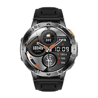 AK112 2026 Nuovo Smartwatch Impermeabile IPX8 44-49mm con Schermo HD, Monitoraggio Frequenza Cardiaca e SpO2, Modalità Multi-Sport, Funzioni Salute e Fitness, Bussola