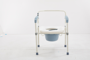 Inodoro Portátil Plegable de Montaje Rápido con Base Ancha Antideslizante para Rehabilitación de Ictus y Fracturas - Product Image 5