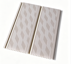 Panneaux de plafond en PVC légers pour décoration intérieure, panneaux de plafond en PVC modernes, personnalisables, imperméables, dalles de plafond - Product Image 5