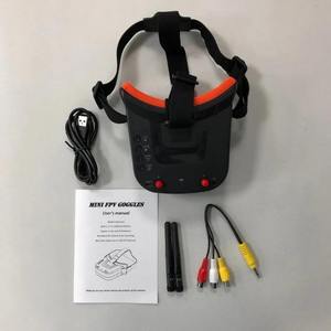 LS009 Portable FPV Video Goggles 5.8G Dual Antenna 3 Inch LCD Screen Lightweight RC Quadcopter Glasses - Product Image 4