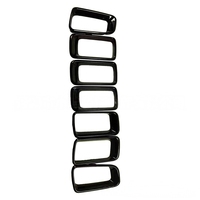 Accessoires 2011-2016 pour Jeep Compass, garniture chromée de calandre avant, modèle 68109865AA