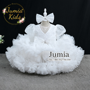 Abito da Principessa Estivo <span class=keywords><strong>per</strong></span> Bambine, Vestito Tutu con Paillettes e Tulle Soffice, Lussuoso Abito da Damigella <span class=keywords><strong>per</strong></span> Bambine - Product Image 6
