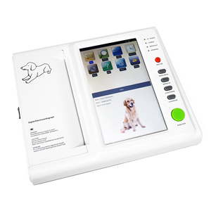 Lexison thú y thiết bị: VECG-H12V Chất lượng cao xách tay thú y sử dụng 12 kênh <span class=keywords><strong>ECG</strong></span> máy với màn hình cảm ứng - Product Image 4