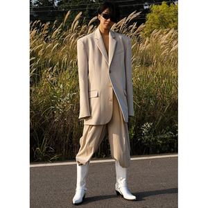 Conjunto <span class=keywords><strong>de</strong></span> chaqueta y pantalón <span class=keywords><strong>de</strong></span> talla grande con bolsillos delanteros, conjunto <span class=keywords><strong>de</strong></span> <span class=keywords><strong>traje</strong></span> con estampado <span class=keywords><strong>de</strong></span> silueta - Product Image 5