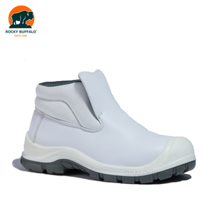 रॉकी भैंस नर्स/डॉक्टर/मधुमेह रोगी सफेद सुरक्षा जूते पर पर्ची - Product Image 3