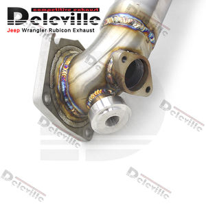 Tubo de escape OBM para <span class=keywords><strong>Jeep</strong></span> Wrangler <span class=keywords><strong>Rubicon</strong></span> JL 2,0 T 2018-2020, <span class=keywords><strong>accesorios</strong></span>, tubo de escape delantero de acero inoxidable, fábrica - Product Image 5