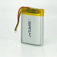 Baterai Lithium 3.7V dengan 500+ Siklus Pengisian, Baterai Lithium Polymer Isi Ulang 123443, Baterai Lithium Ion 2000mAh untuk Speaker