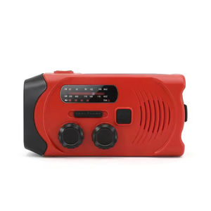 Radio solaire multifonctionnelle à manivelle AM/FM à modulation de fréquence, la plus vendue pour l'extérieur - Product Image 3