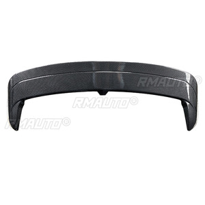 Kit carrosserie pour VW Golf MK8 GTI R GTD Clubsport, spoiler de coffre arrière, aspect fibre de carbone, style CS, aileron de toit, accessoires de voiture - Product Image 5